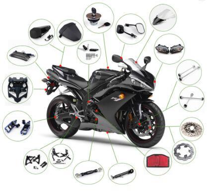 Aluminum Electric Motorcycle Spare Parts Other Motorcycle Parts and Accessories