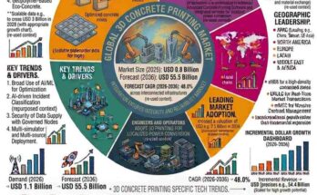 3D Concrete Printing Market