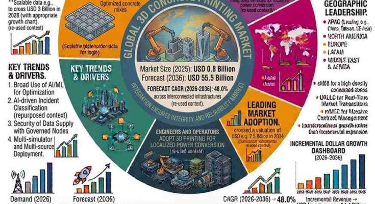 3D Concrete Printing Market