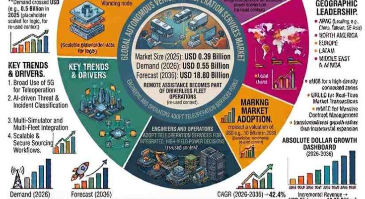 Autonomous Vehicle Teleoperation Services Market