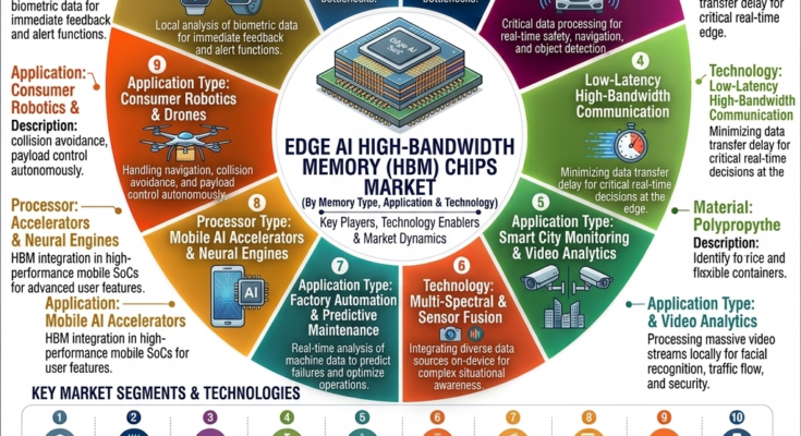 Edge AI High Bandwidth Memory (HBM) Chips Market