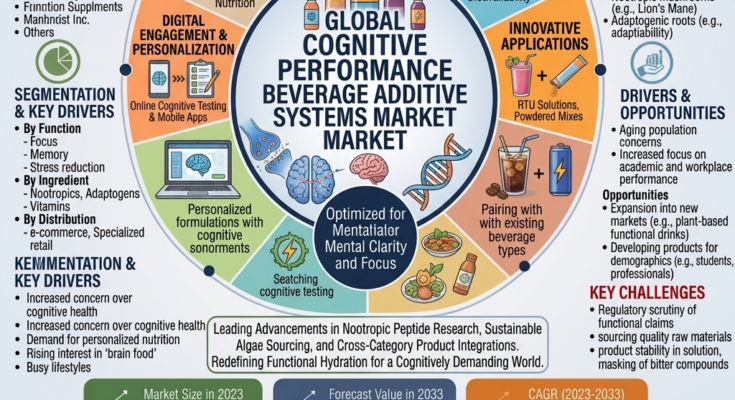 Cognitive Performance Functional Beverage Additive Systems Market