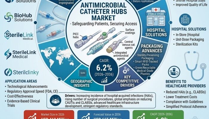 Antimicrobial Catheter Hubs Market