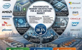 Disaggregated Memory Architecture for AI Data Centers Market