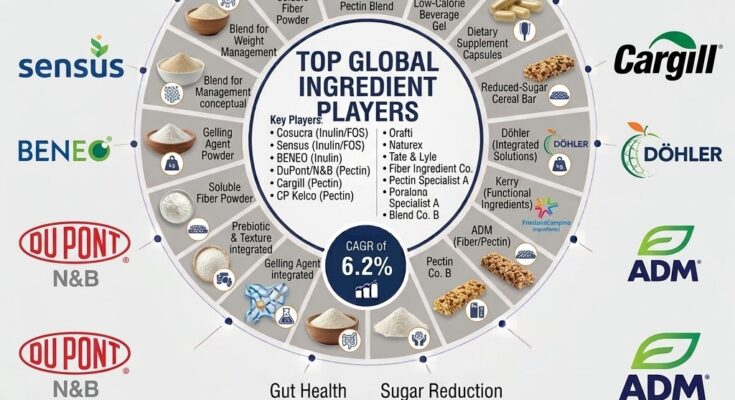 Inulin-FOS Pectin Blends Market Size, Share, Forecast, Growth, Trends, Outlook, Opportunities 2026-2036