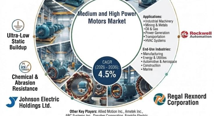 Medium and High Power Motors Market