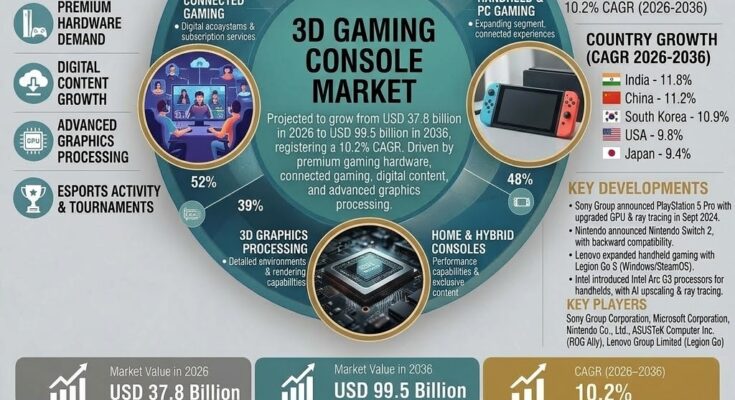 3D gaming console