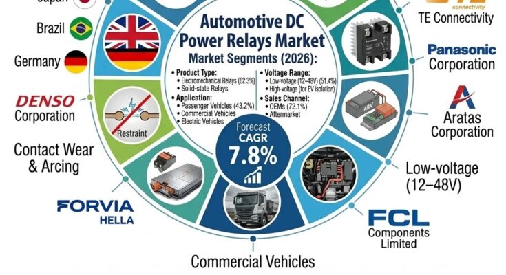 Automotive DC Power Relays