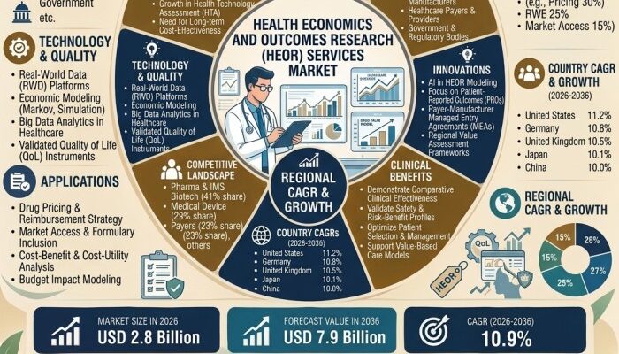 Health Economics and Outcomes Research Services Market