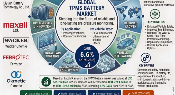 TPMS Battery Market