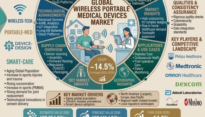 Wireless Portable Medical Devices Market