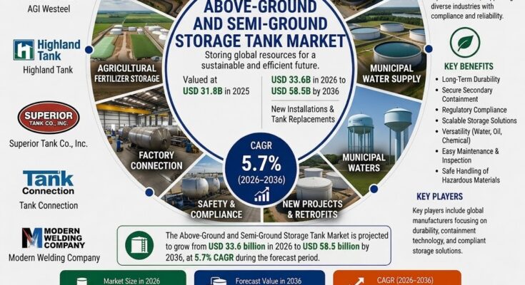 Above Ground and Semi-Ground Storage Tank Market
