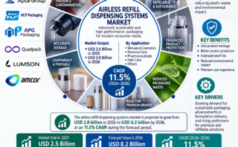 Airless Refill Dispensing Systems Market