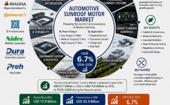Automotive Sunroof Motor Market